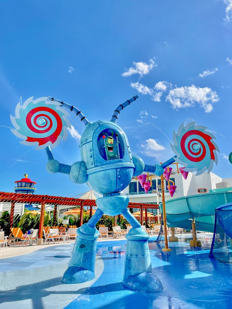 Áreas temáticas de Nickelodeon en Aqua Nick